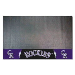 Colorado Rockies Vinyl Grill Mat - 26in. x 42in. - Colorado Rockies