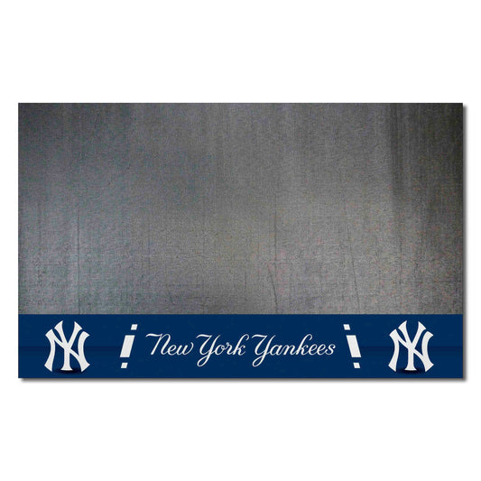 New York Yankees Vinyl Grill Mat - 26in. x 42in.