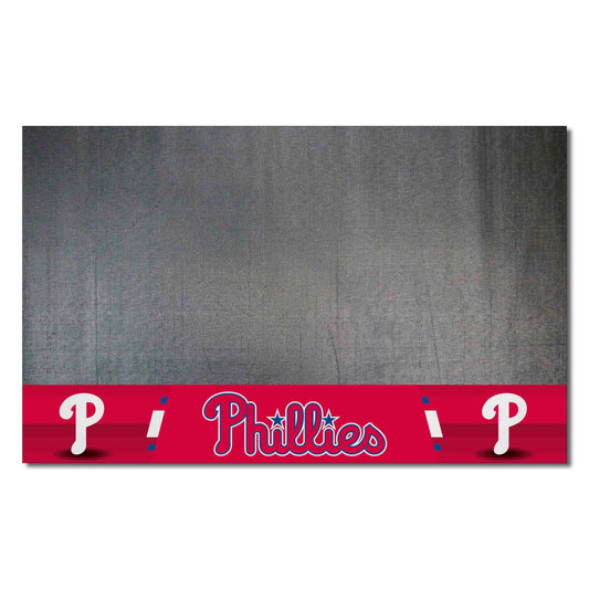 Philadelphia Phillies Vinyl Grill Mat - 26in. x 42in.