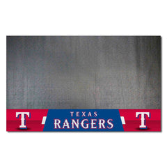 Texas Rangers Vinyl Grill Mat - 26in. x 42in.