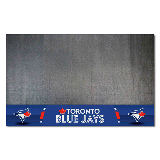 Toronto Blue Jays Vinyl Grill Mat - 26in. x 42in.