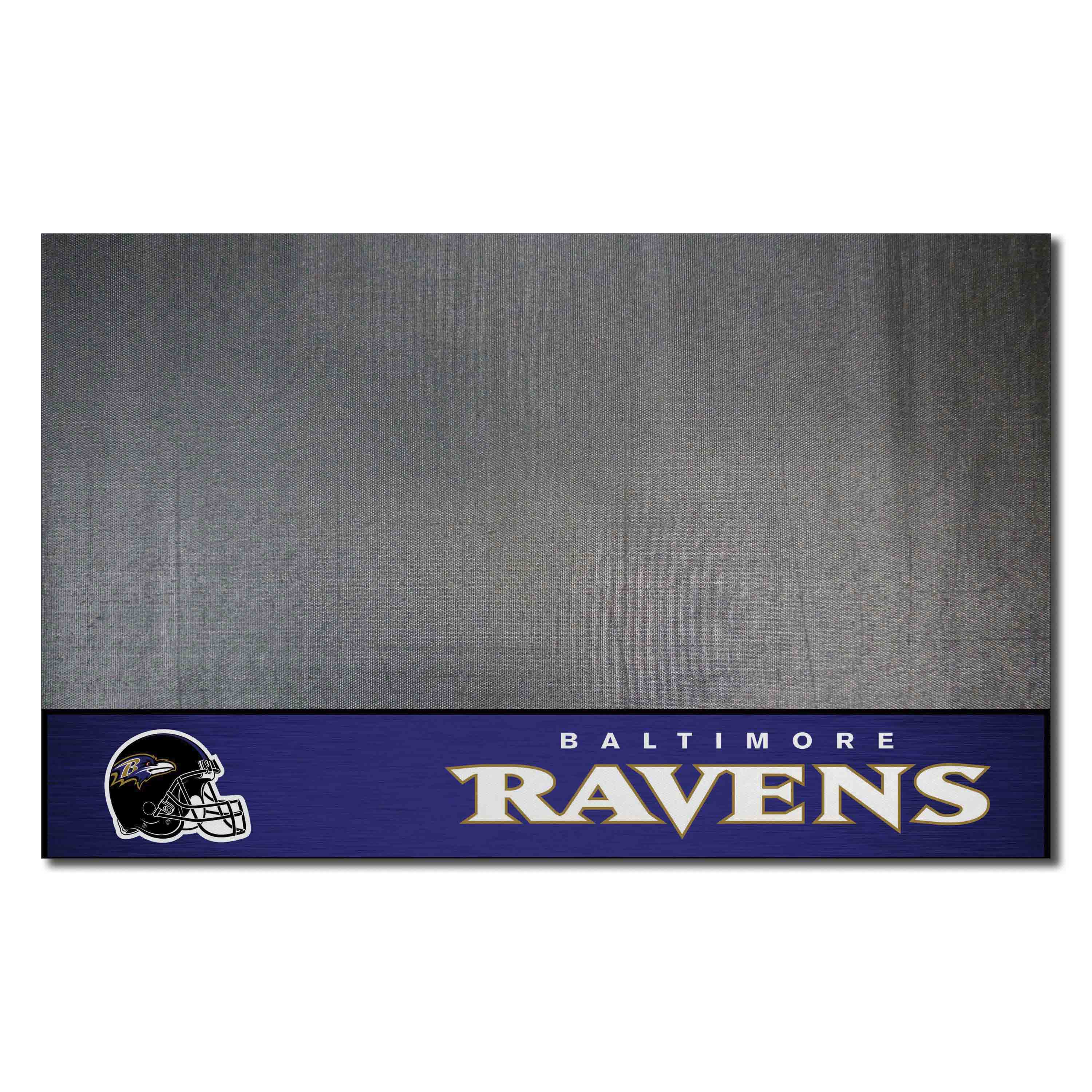 Baltimore Ravens Vinyl Grill Mat - 26in. x 42in. - Baltimore Ravens