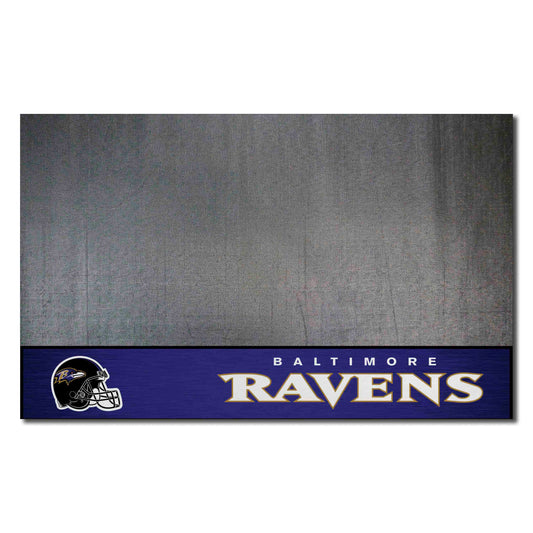 Baltimore Ravens Vinyl Grill Mat - 26in. x 42in. - Baltimore Ravens