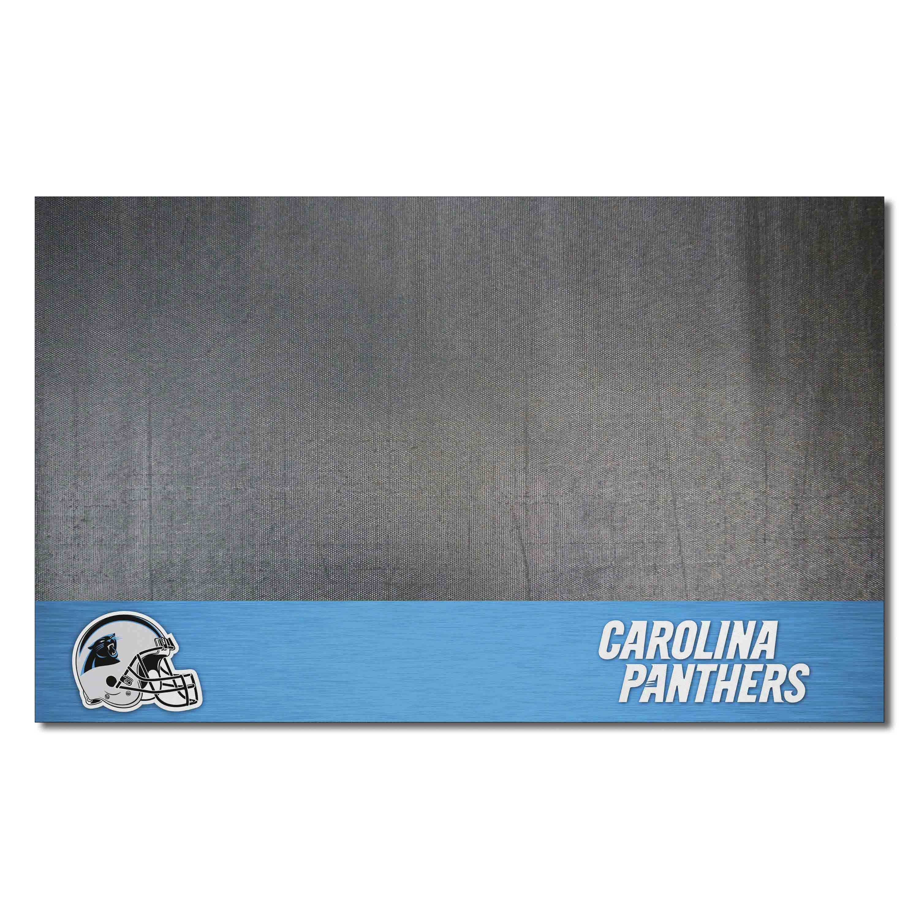 Carolina Panthers Vinyl Grill Mat - 26in. x 42in. - Carolina Panthers