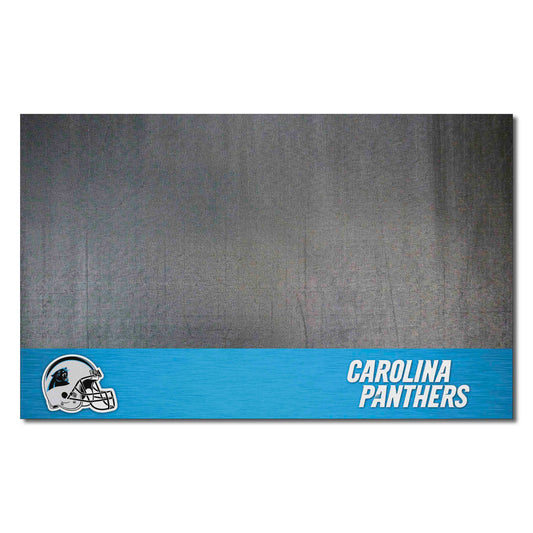 Carolina Panthers Vinyl Grill Mat - 26in. x 42in. - Carolina Panthers