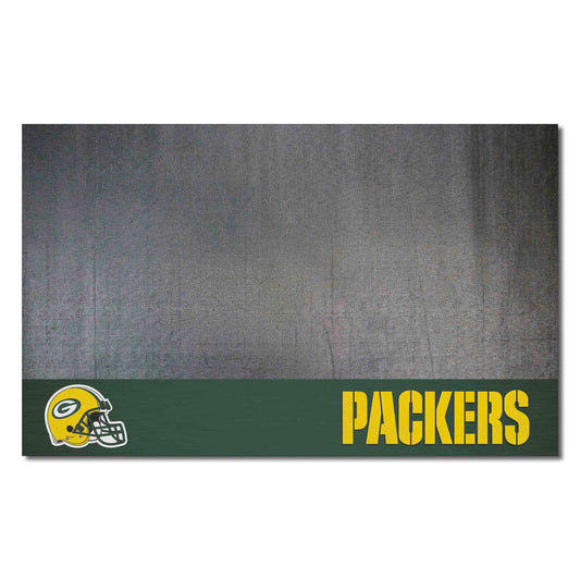 Green Bay Packers Vinyl Grill Mat - 26in. x 42in. - Green Bay Packers