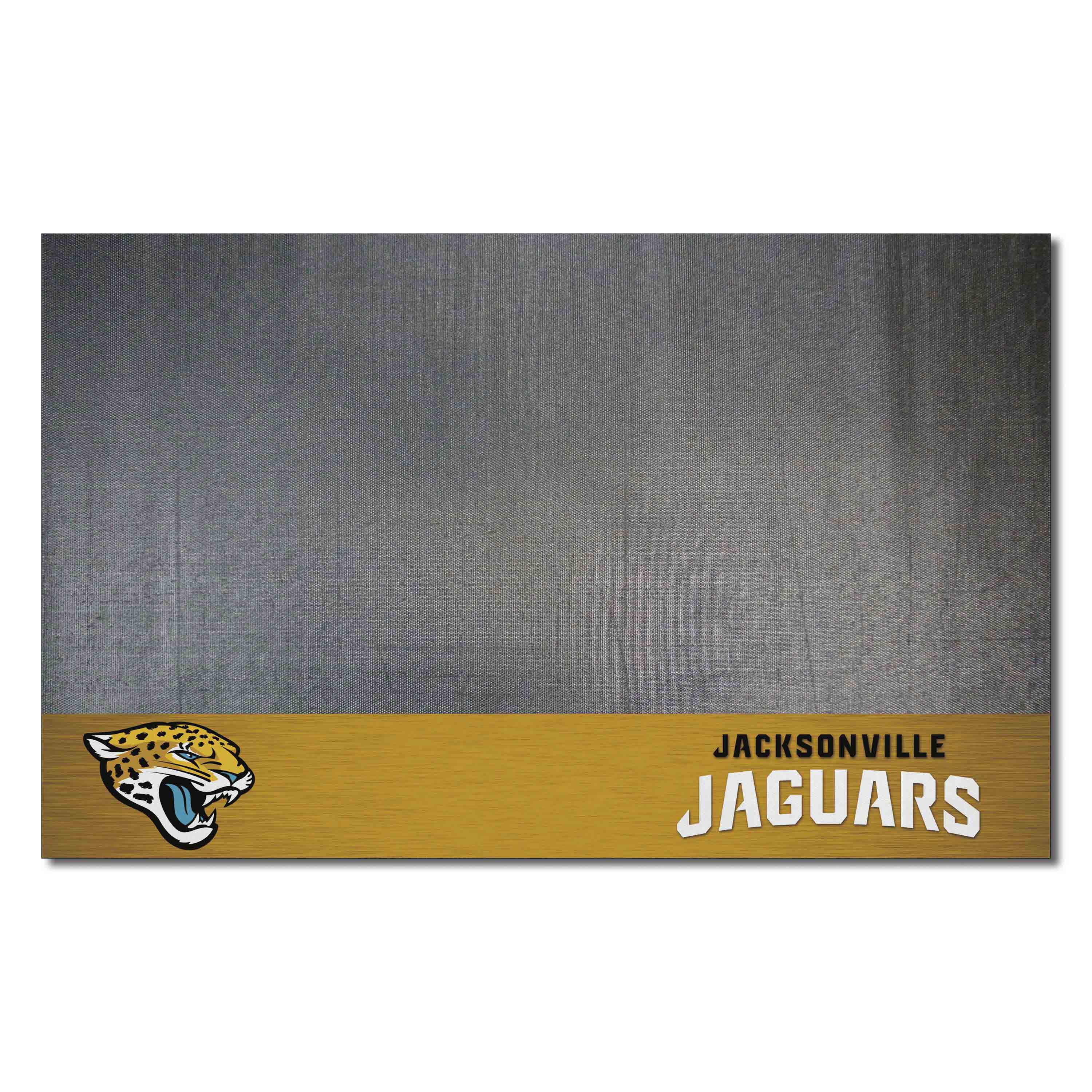 Jacksonville Jaguars Vinyl Grill Mat - 26in. x 42in. - Jacksonville Jaguars