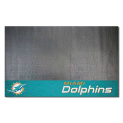 Miami Dolphins Vinyl Grill Mat - 26in. x 42in.