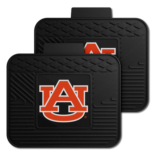 Auburn Tigers Back Seat Car Utility Mats - 2 Piece Set