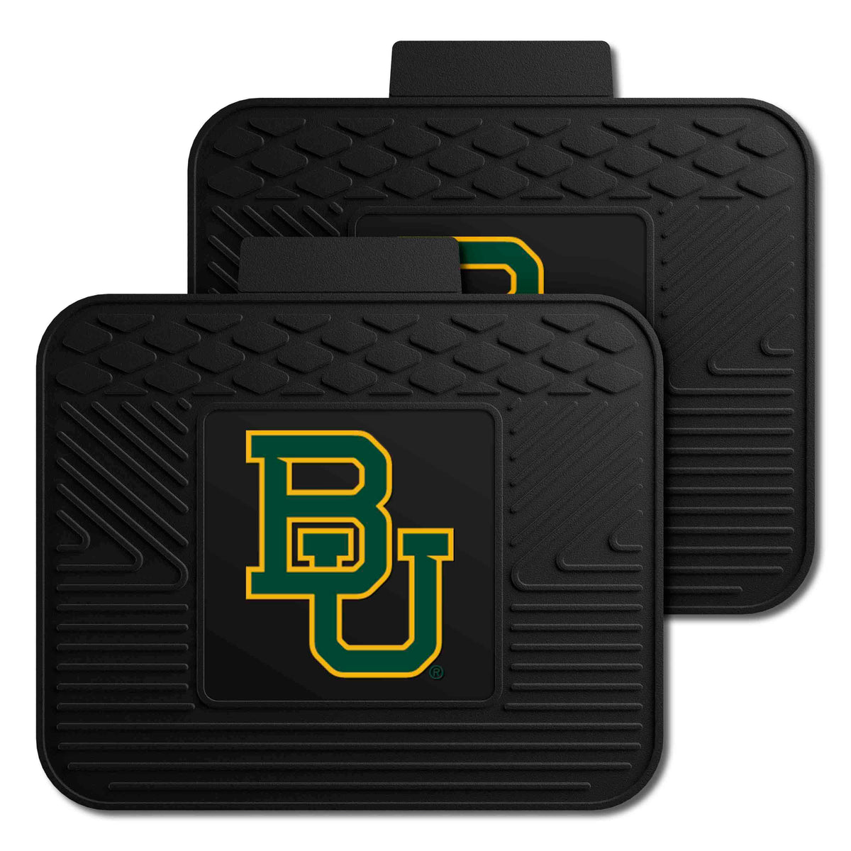 Baylor Bears Back Seat Car Utility Mats - 2 Piece Set - Baylor