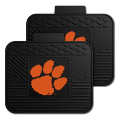 Clemson Tigers Back Seat Car Utility Mats - 2 Piece Set - Clemson