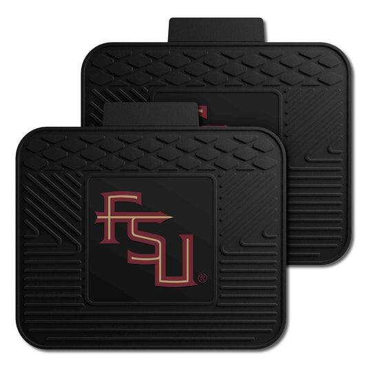 Florida State Seminoles Back Seat Car Utility Mats - 2 Piece Set