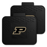 Purdue Boilermakers Back Seat Car Utility Mats - 2 Piece Set