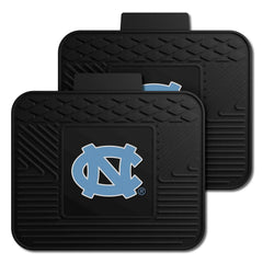 North Carolina Tar Heels Back Seat Car Utility Mats - 2 Piece Set - North Carolina