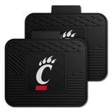 Cincinnati Bearcats Back Seat Car Utility Mats - 2 Piece Set