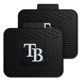 Tampa Bay Rays Back Seat Car Utility Mats - 2 Piece Set