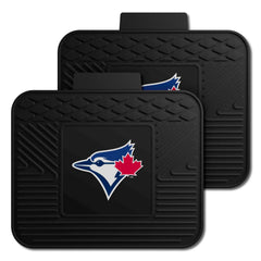 Toronto Blue Jays Back Seat Car Utility Mats - 2 Piece Set