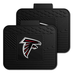 Atlanta Falcons Back Seat Car Utility Mats - 2 Piece Set - Atlanta Falcons