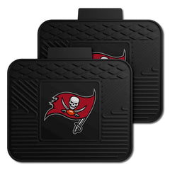 Tampa Bay Buccaneers Back Seat Car Utility Mats - 2 Piece Set