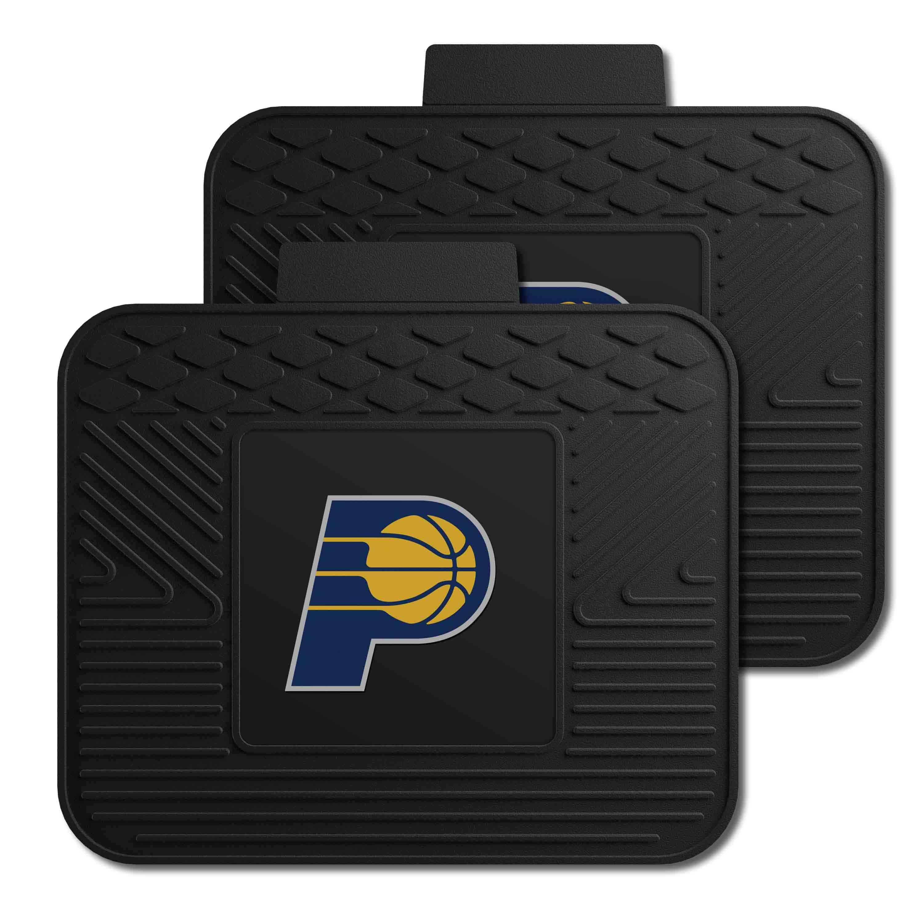 Indiana Pacers Back Seat Car Utility Mats - 2 Piece Set - Indiana Pacers