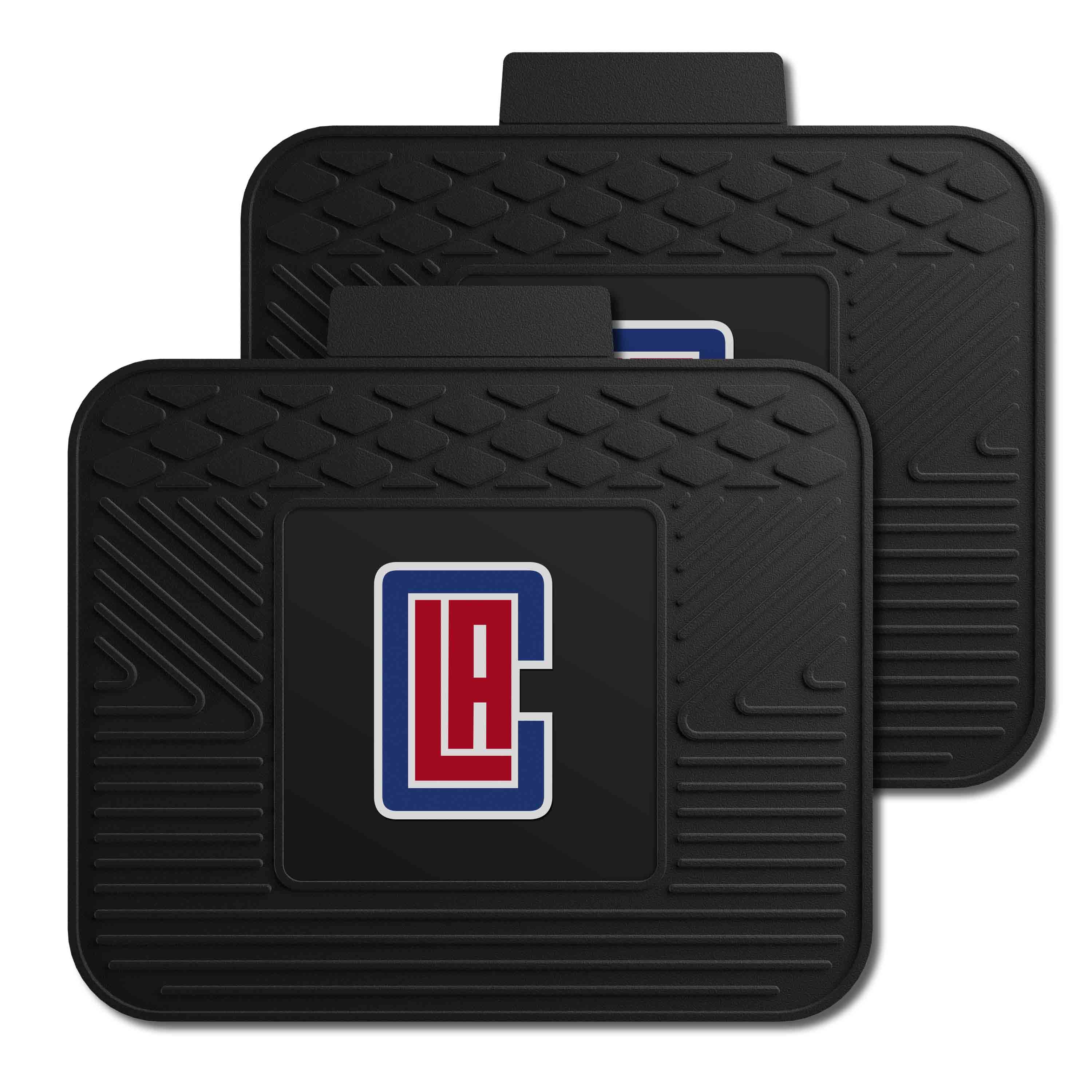 Los Angeles Clippers Back Seat Car Utility Mats - 2 Piece Set