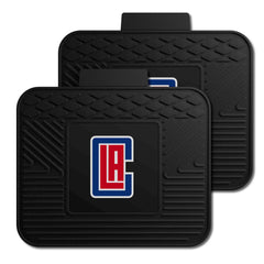 Los Angeles Clippers Back Seat Car Utility Mats - 2 Piece Set