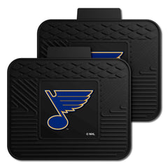 St. Louis Blues Back Seat Car Utility Mats - 2 Piece Set