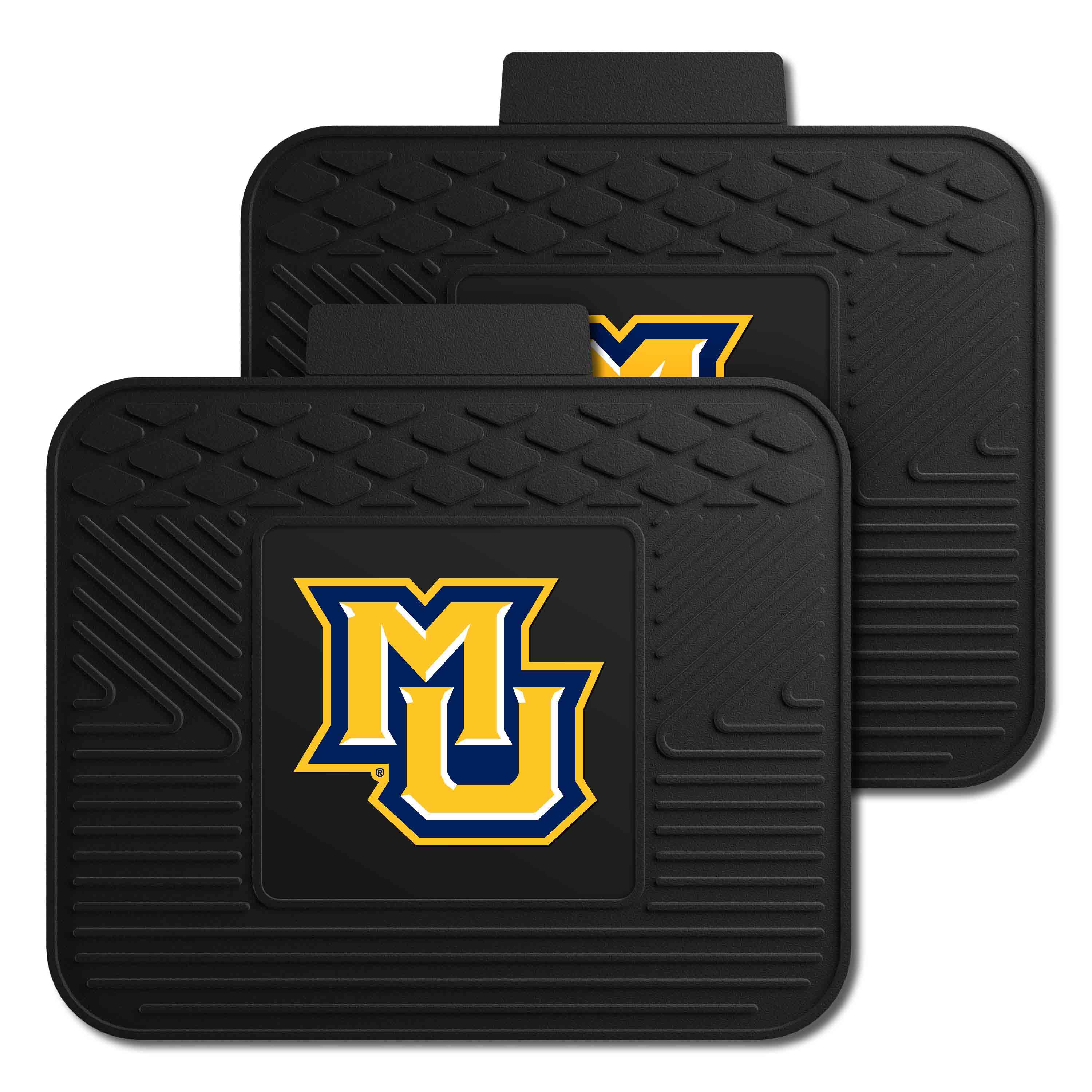 Marquette Golden Eagles Back Seat Car Utility Mats - 2 Piece Set