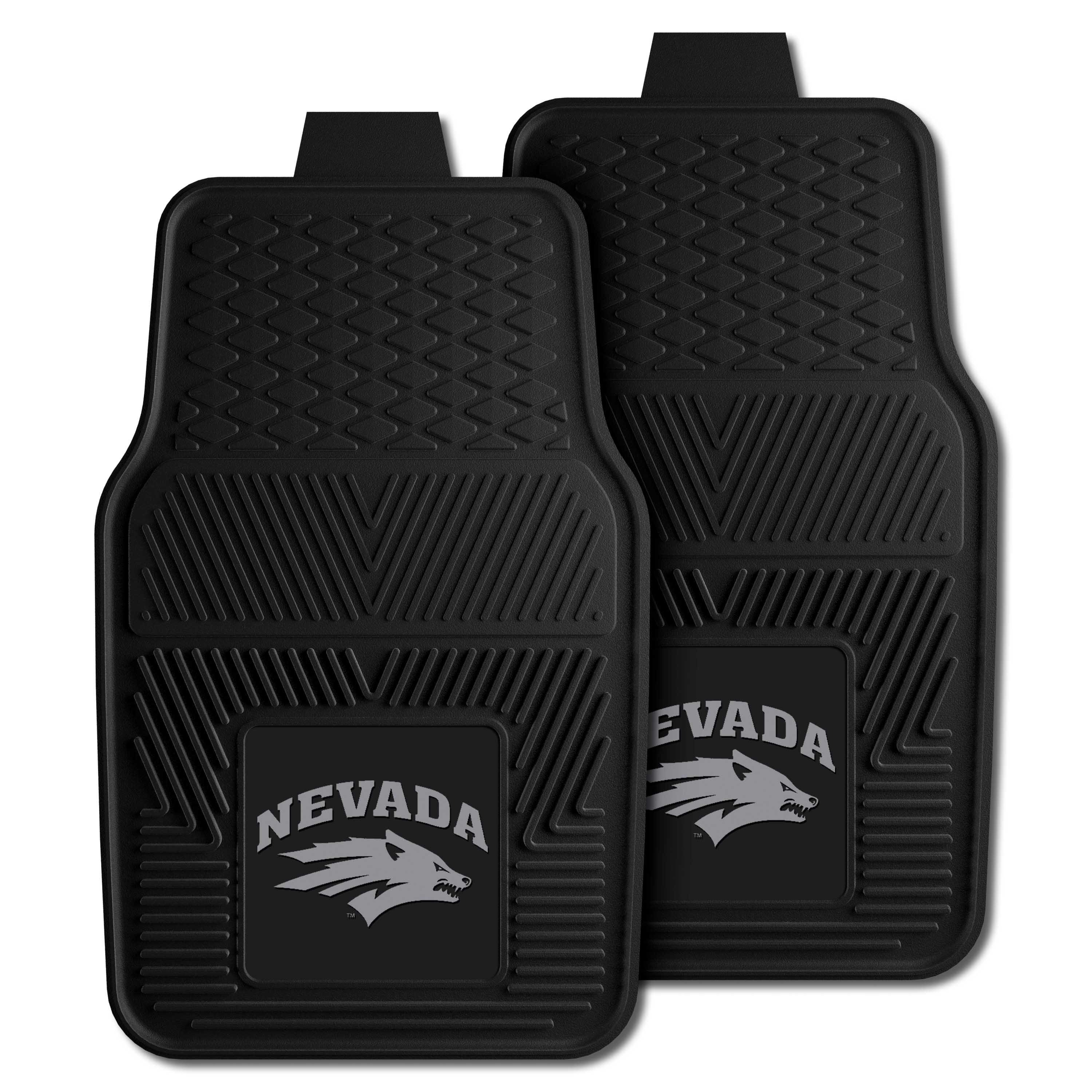 Nevada Wolfpack Heavy Duty Car Mat Set - 2 Pieces