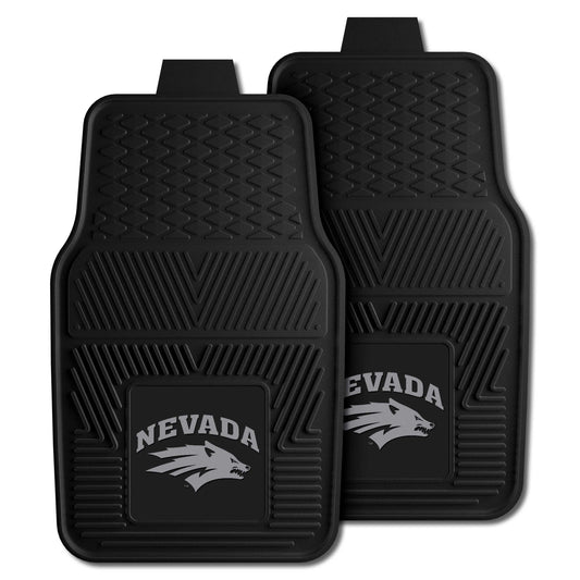 Nevada Wolfpack Heavy Duty Car Mat Set - 2 Pieces - Nevada