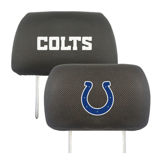 Indianapolis Colts Embroidered Head Rest Cover Set - 2 Pieces