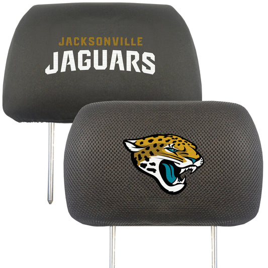 Jacksonville Jaguars Embroidered Head Rest Cover Set - 2 Pieces