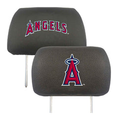 Los Angeles Angels Embroidered Head Rest Cover Set - 2 Pieces