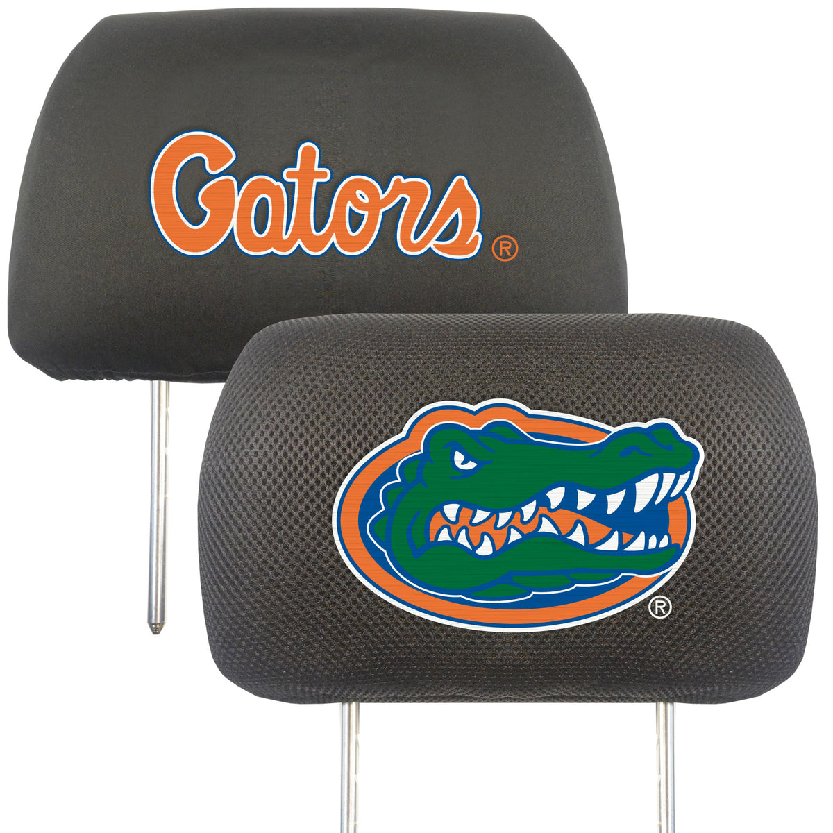 Florida Gators Embroidered Head Rest Cover Set - 2 Pieces