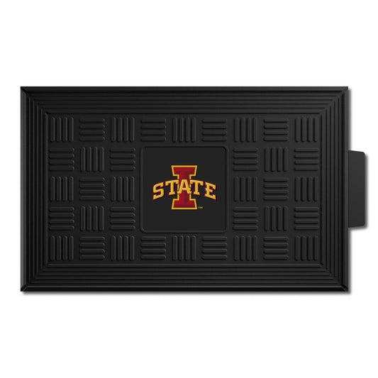 Iowa State Cyclones Heavy Duty Vinyl Medallion Door Mat - 19.5in. x 31in. - Iowa State