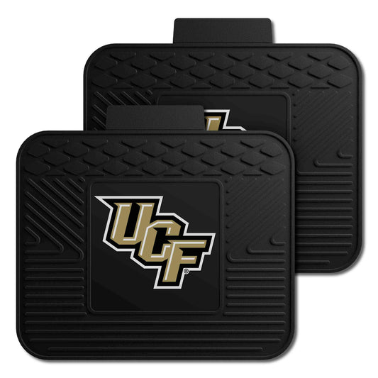 Central Florida Knights Back Seat Car Utility Mats - 2 Piece Set