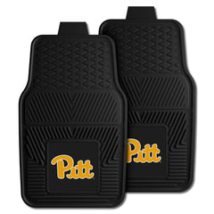 Pitt Panthers Heavy Duty Car Mat Set - 2 Pieces