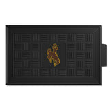 Wyoming Cowboys Heavy Duty Vinyl Medallion Door Mat - 19.5in. x 31in.