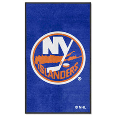 New York Islanders 3X5 High-Traffic Mat with Durable Rubber Backing - Portrait Orientation - New York Islanders