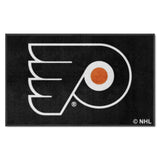 Philadelphia Flyers 4X6 High-Traffic Mat with Durable Rubber Backing - Landscape Orientation