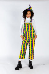 Beignets For Breakfast | Ladies Unisex Mardi Gras Overalls - Shinesty