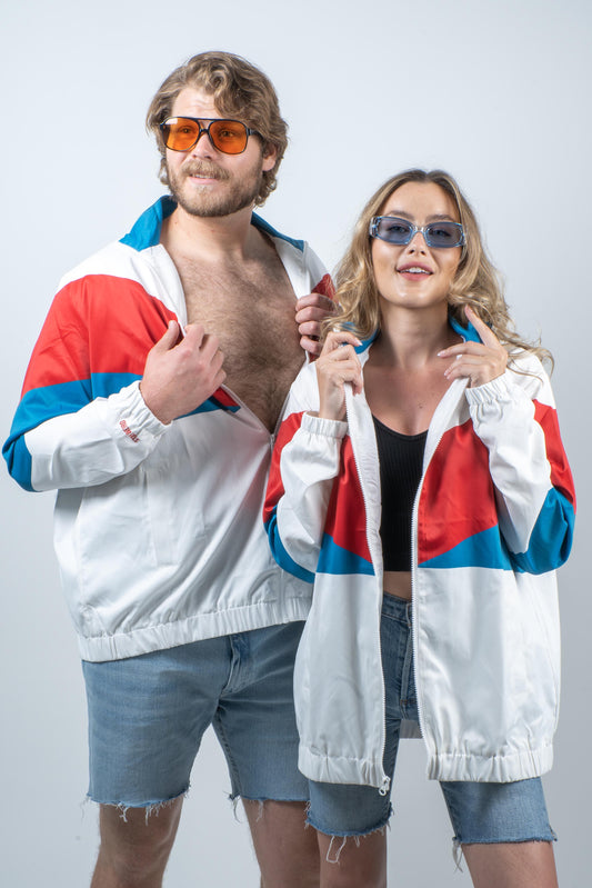 The Gust Buster | Retro USA Shinesty Windbreaker