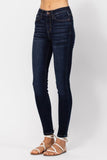 Judy Blue Full Size High Waist Handsand Skinny Jeans - Trendsi