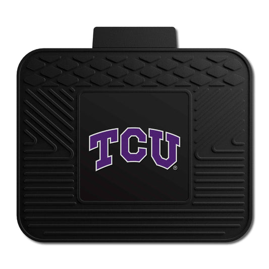 TCU Horned Frogs Back Seat Car Utility Mat - 14in. x 17in.