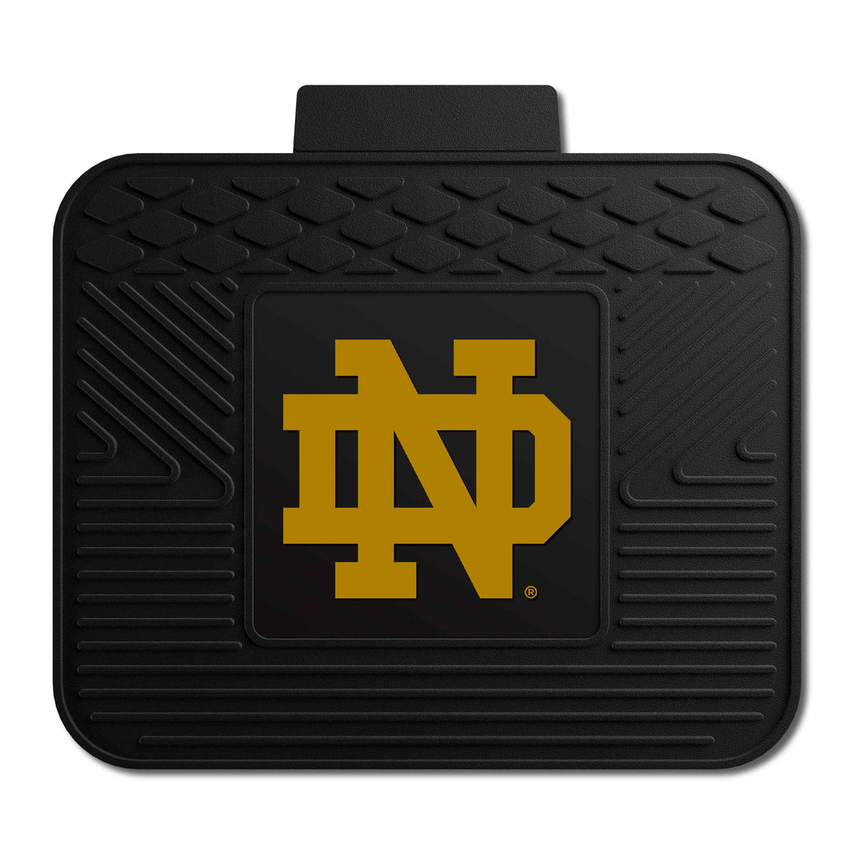 Notre Dame Fighting Irish Back Seat Car Utility Mat - 14in. x 17in.