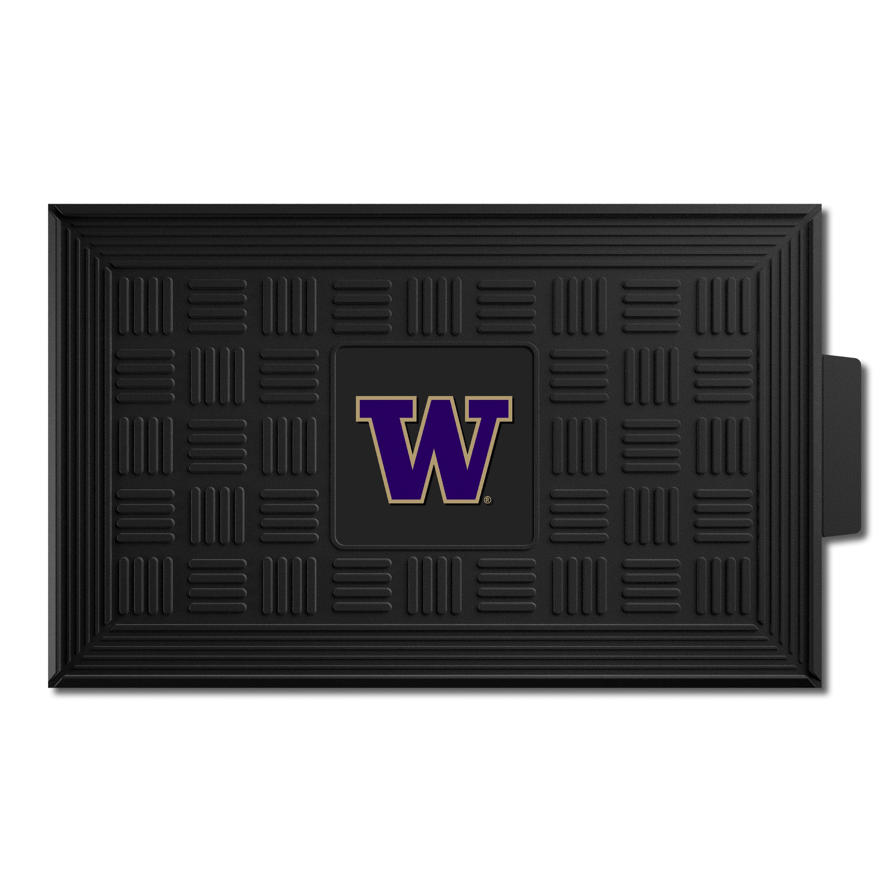 Washington Huskies Heavy Duty Vinyl Medallion Door Mat - 19.5in. x 31in.