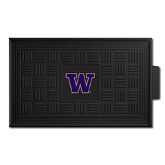 Washington Huskies Heavy Duty Vinyl Medallion Door Mat - 19.5in. x 31in.