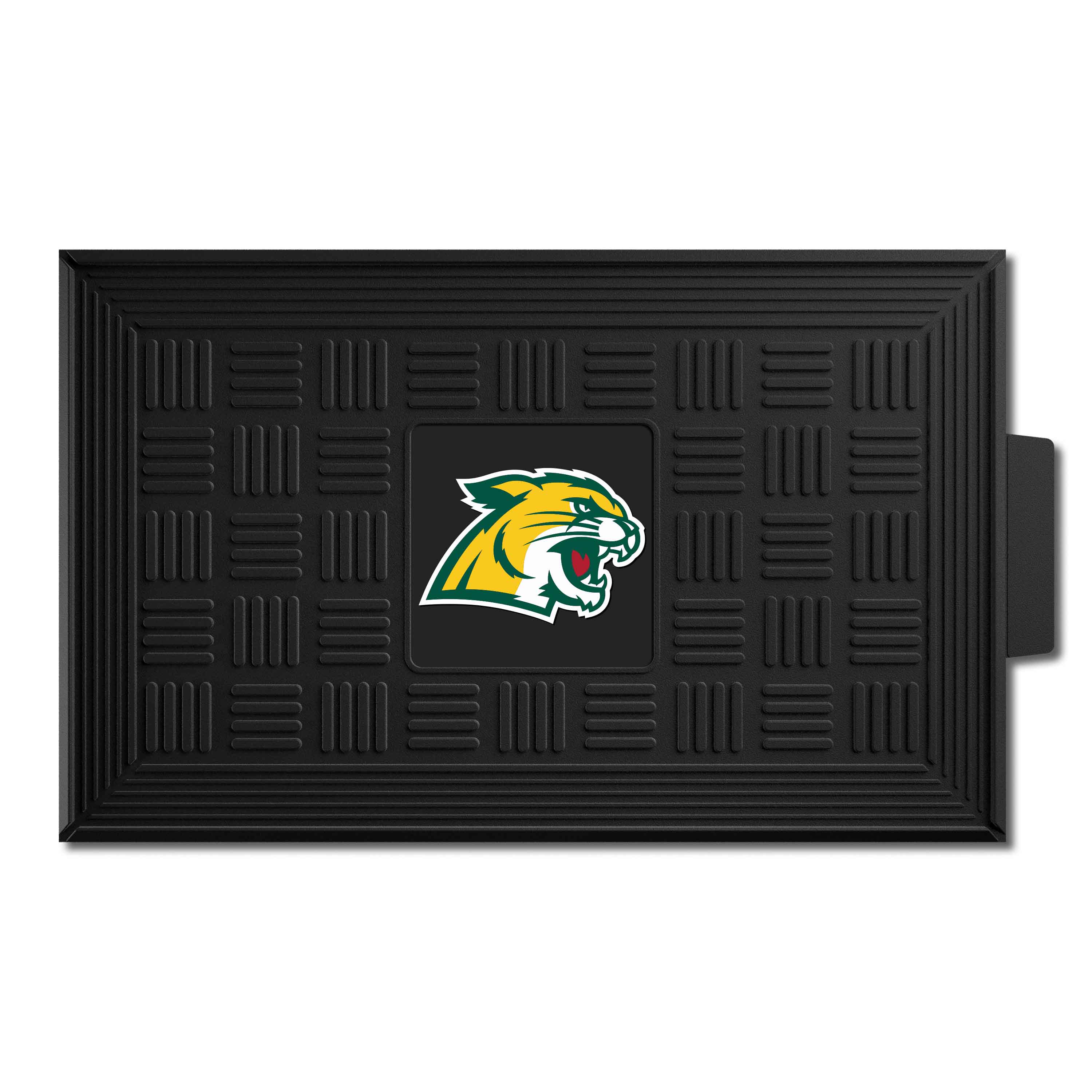 Northern Michigan Wildcats Heavy Duty Vinyl Medallion Door Mat - 19.5in. x 31in.