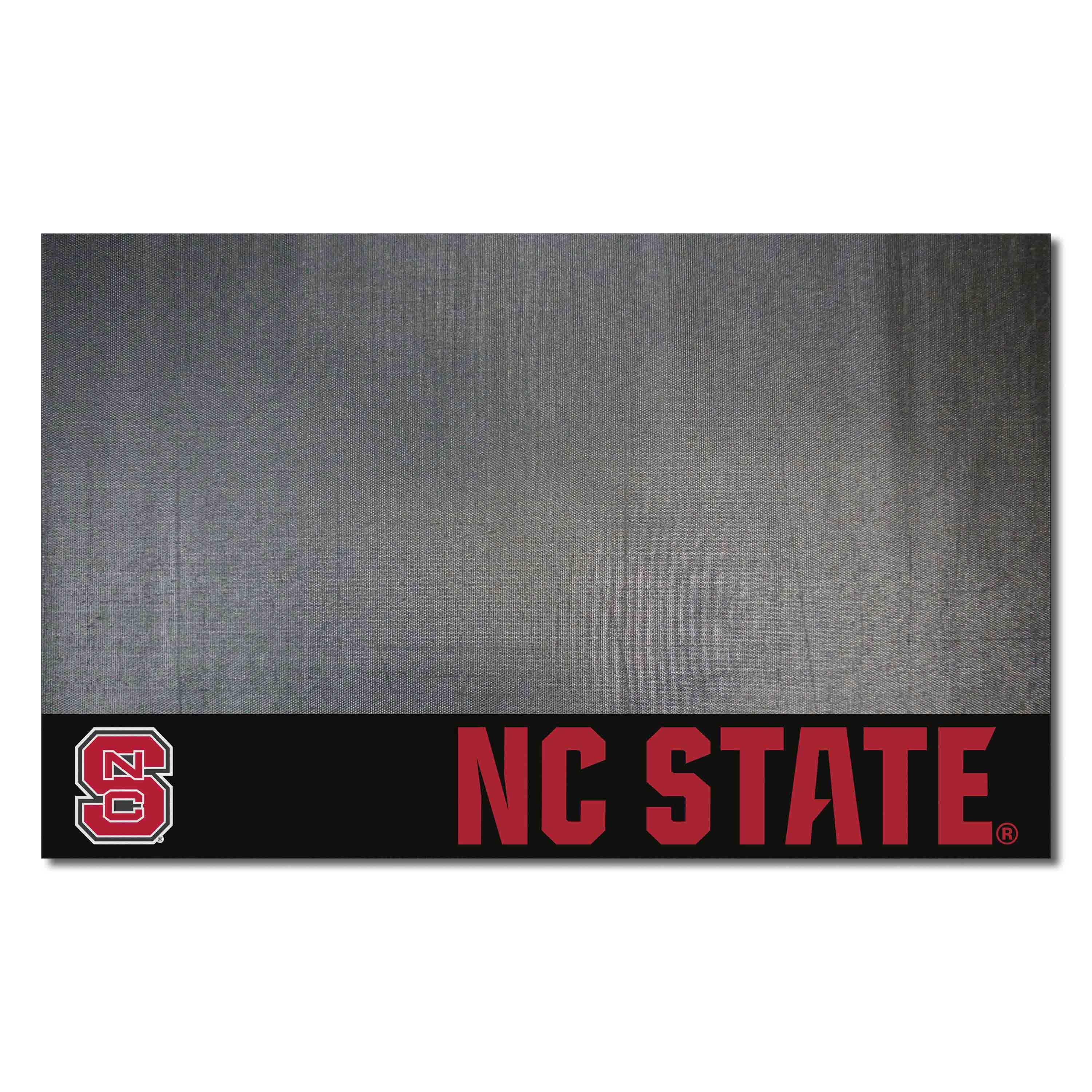 NC State Wolfpack Vinyl Grill Mat - 26in. x 42in., NSC Logo - NC State