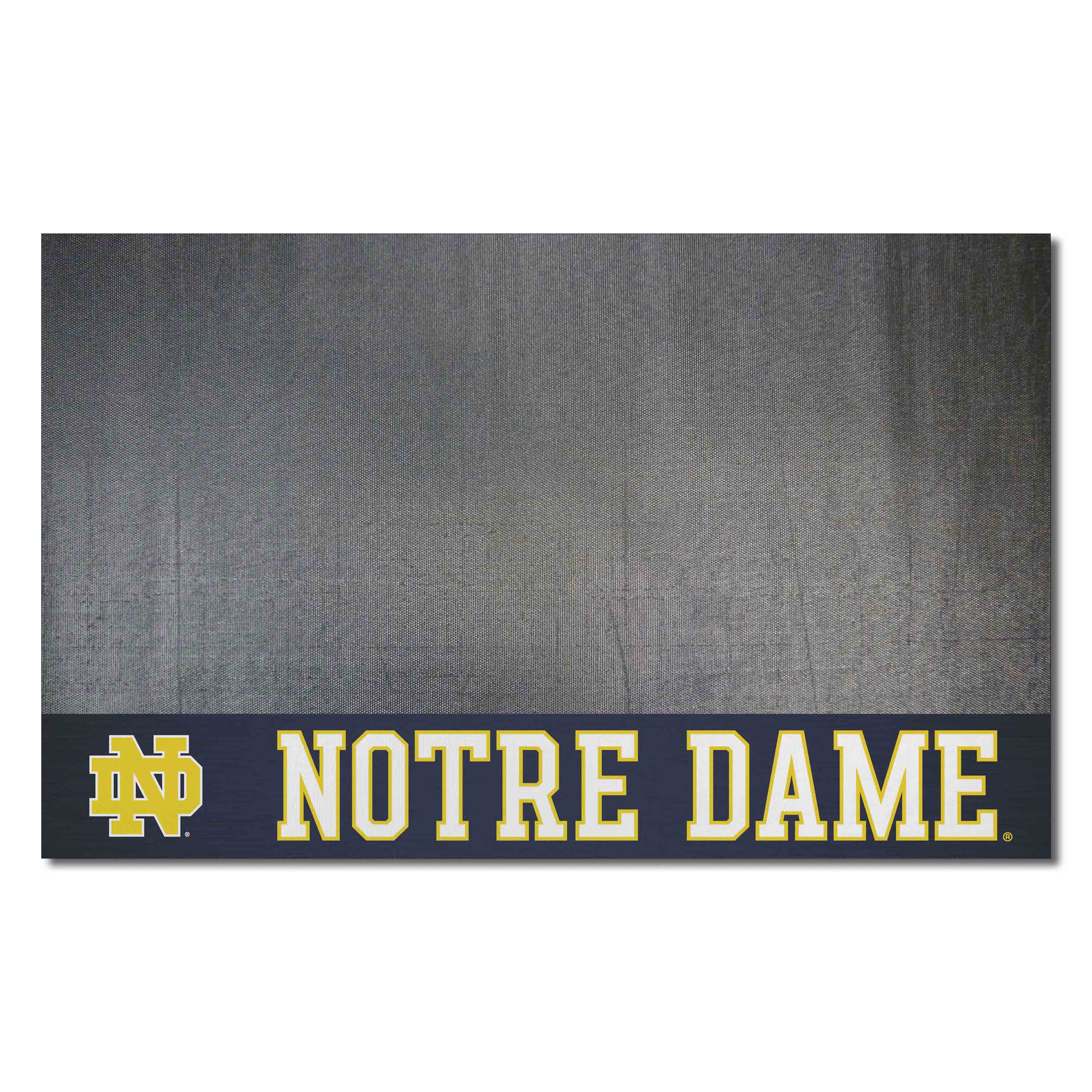 Notre Dame Fighting Irish Vinyl Grill Mat - 26in. x 42in.